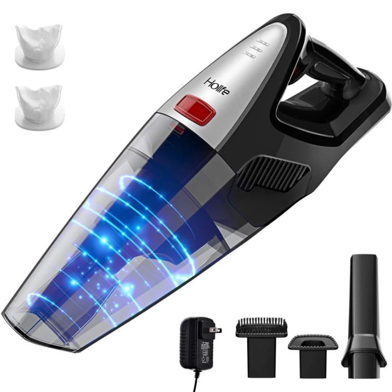 Manual Holife Handheld Vacuum Cordless Cleaner Rechargeable