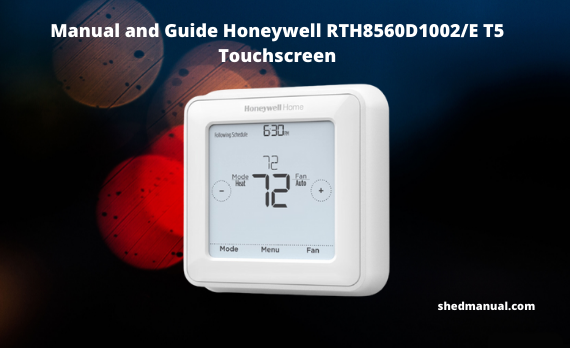 Honeywell RTH8560D1002-E T5 Touchscreen