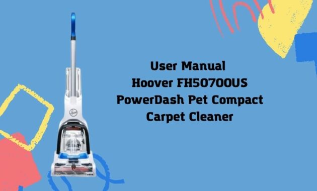 Hoover FH50700US PowerDash Pet Compact Carpet Cleaner