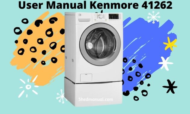 User Manual Kenmore 41262 