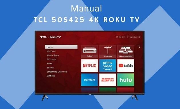 TCL 50S425 4K ROKU TV