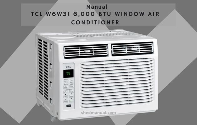 TCL W6W31 6,000 Btu Window Air Conditioner
