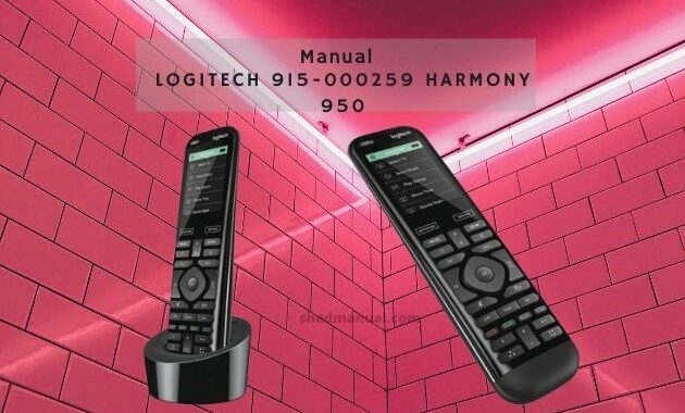 Logitech 915-000259 Harmony 950 Universal Remote